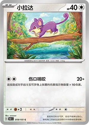 Rattata #019