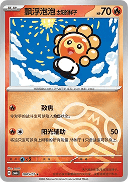 Castform Sunny Form #1005