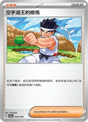 Black Belt's Training (Happy Set: Decidueye & Melmetal & Koraidon & Miraidon (Happy Pack) 045/049) #045