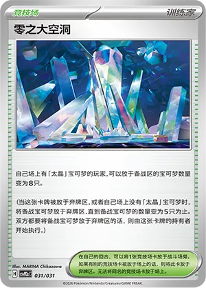 Area Zero Underdepths (Master Strategy Deck Building Set (Raging Bolt ex) 031/031) #031