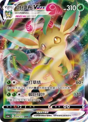 Leafeon VMAX (Nine Colors Gathering (Friend) 009/132) #009