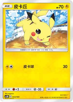 Pikachu #043