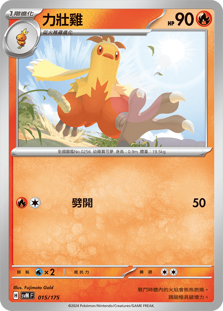Combusken #015