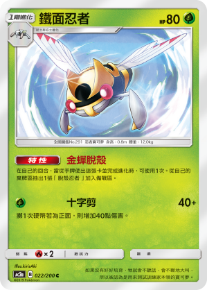 Ninjask #022