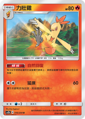 Combusken #016
