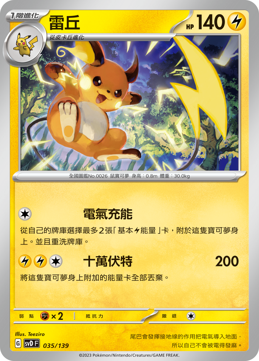 Raichu #035