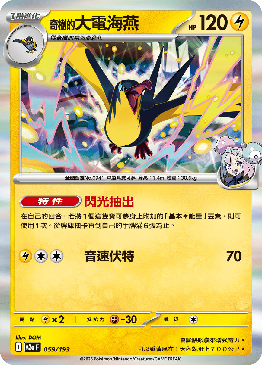 Iono's Kilowattrel #155