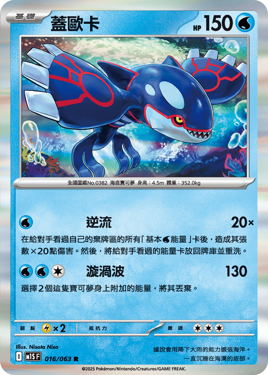 Kyogre #016