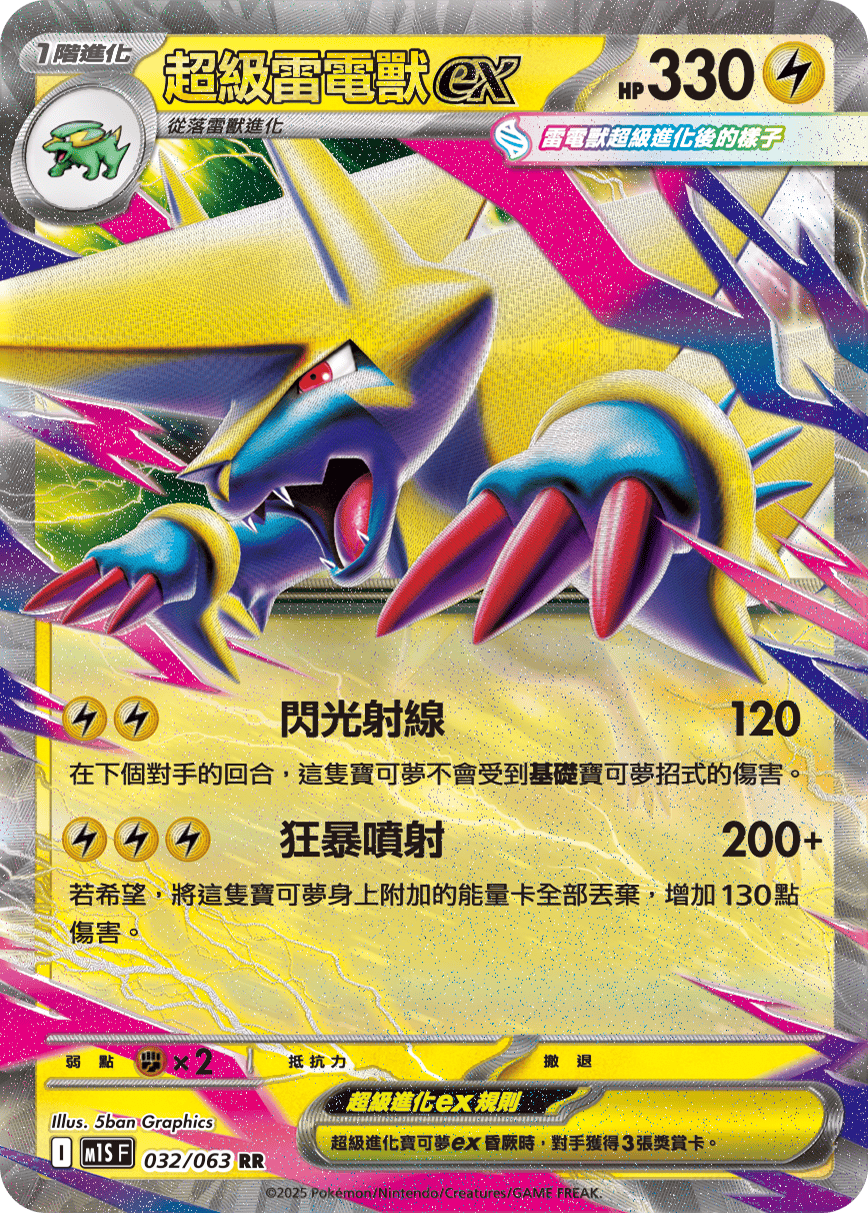 Mega Manectric ex #032