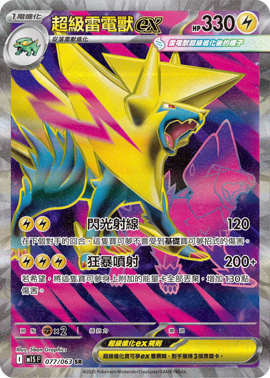 Mega Manectric ex #077