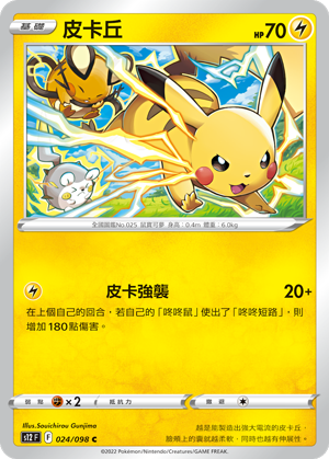 Pikachu #024