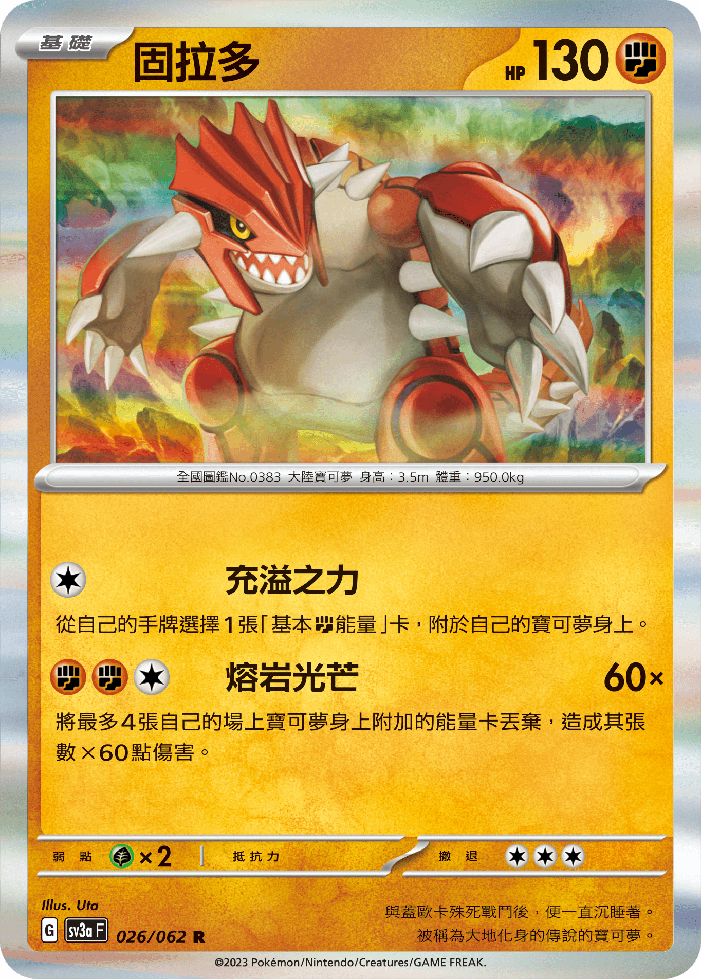 Groudon #026