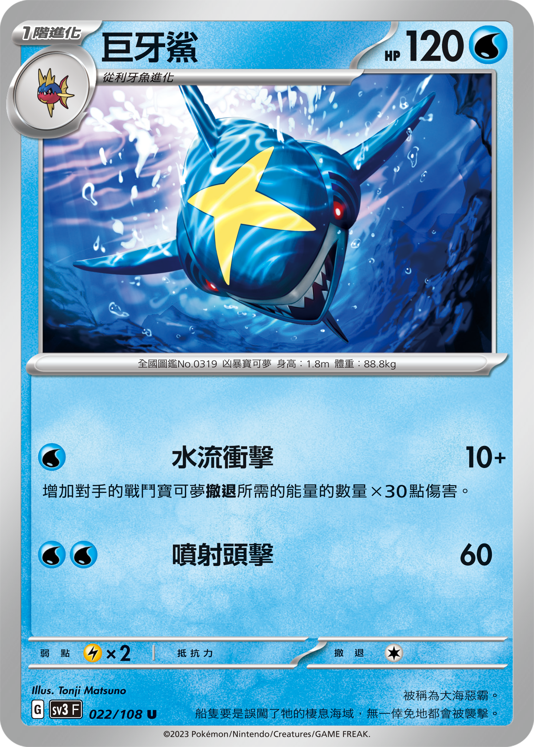 Sharpedo #022