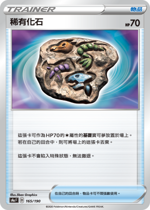 Rare Fossil #165