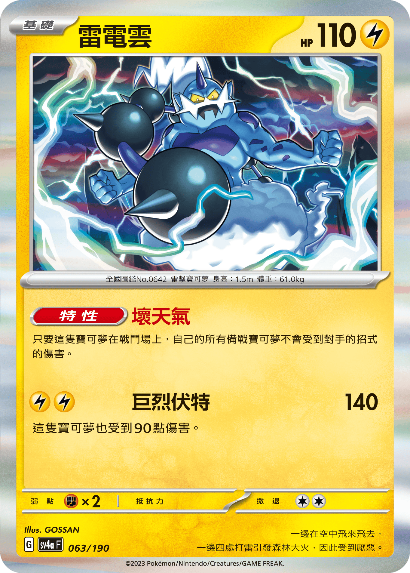 Thundurus #063
