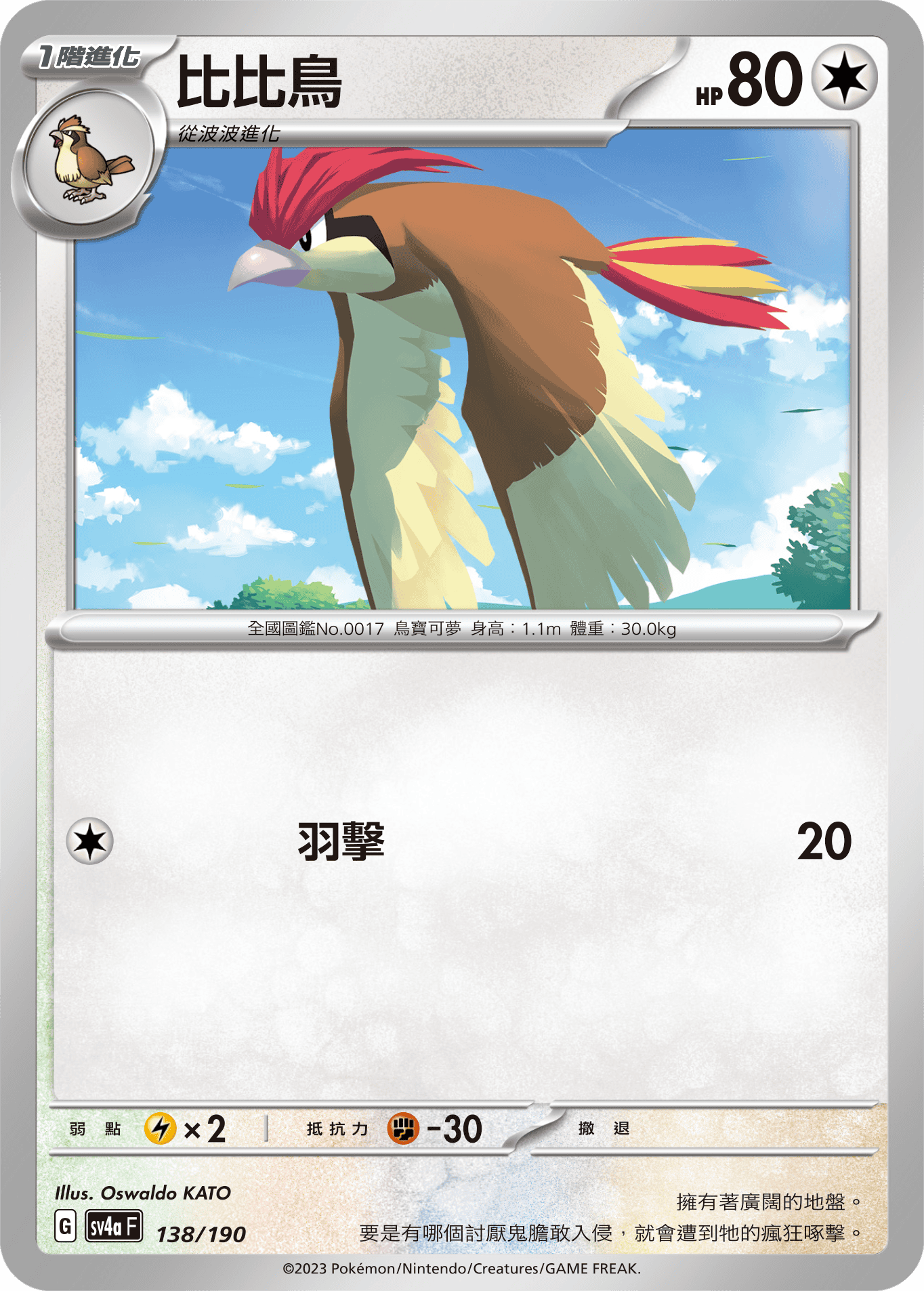 Pidgeotto #138