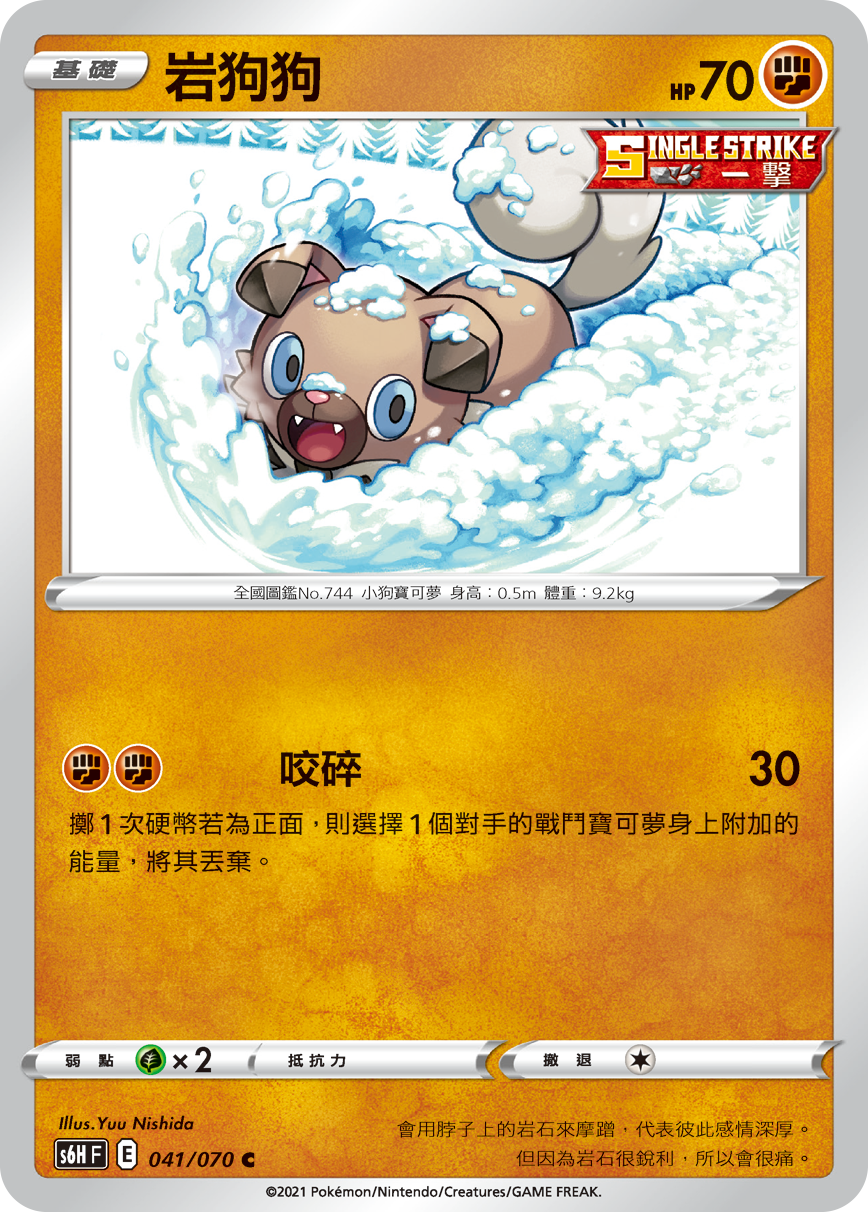 Rockruff #041