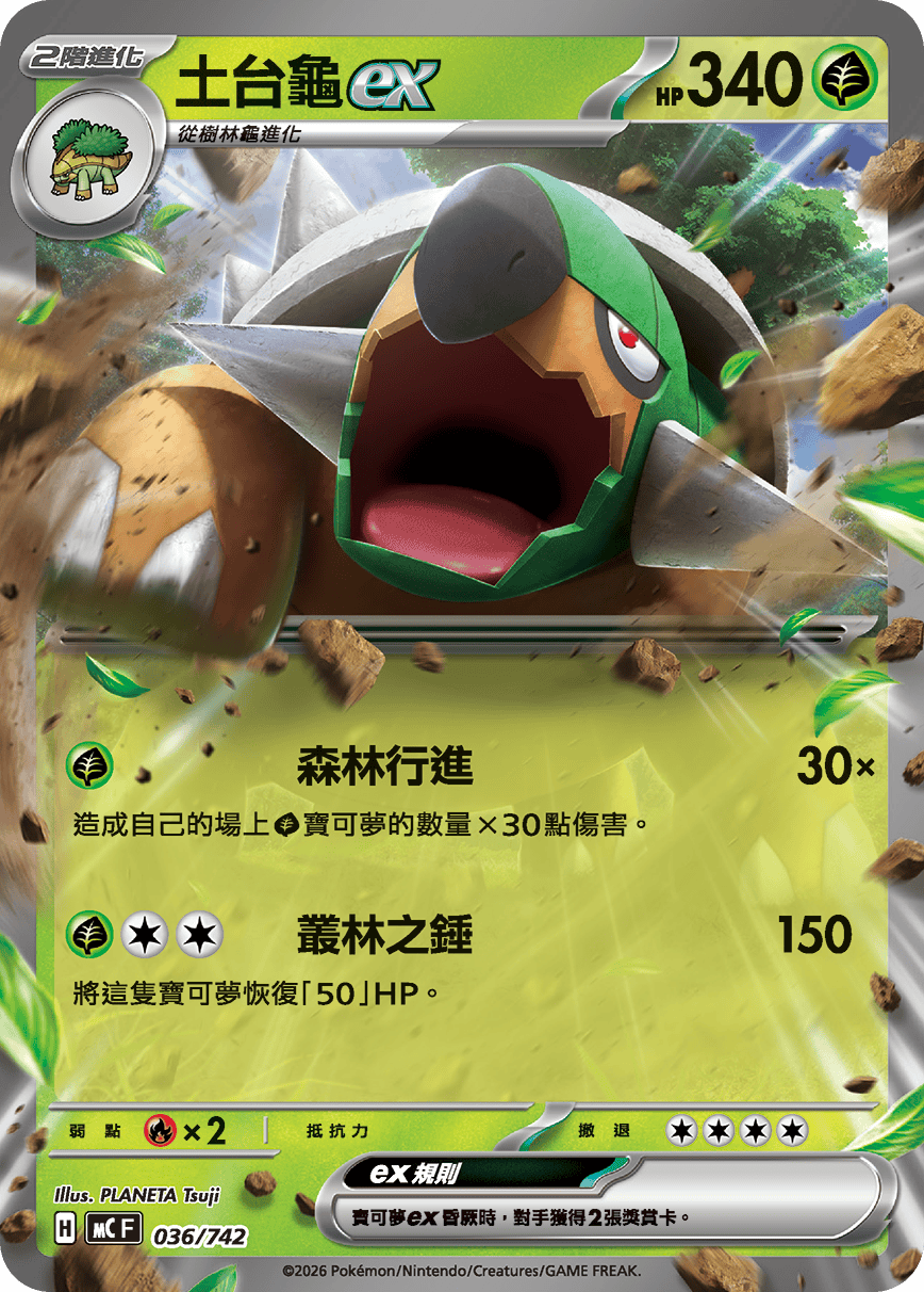 Torterra ex #041