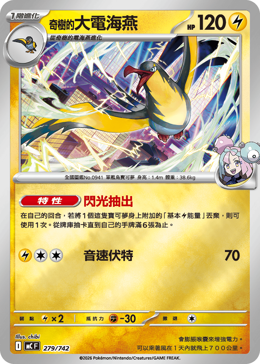 Iono's Kilowattrel #332