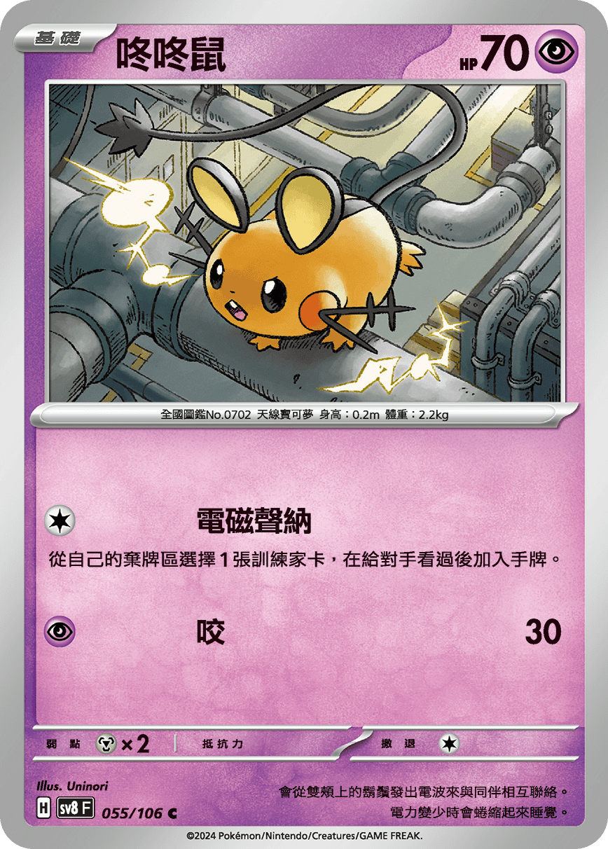 Dedenne #055
