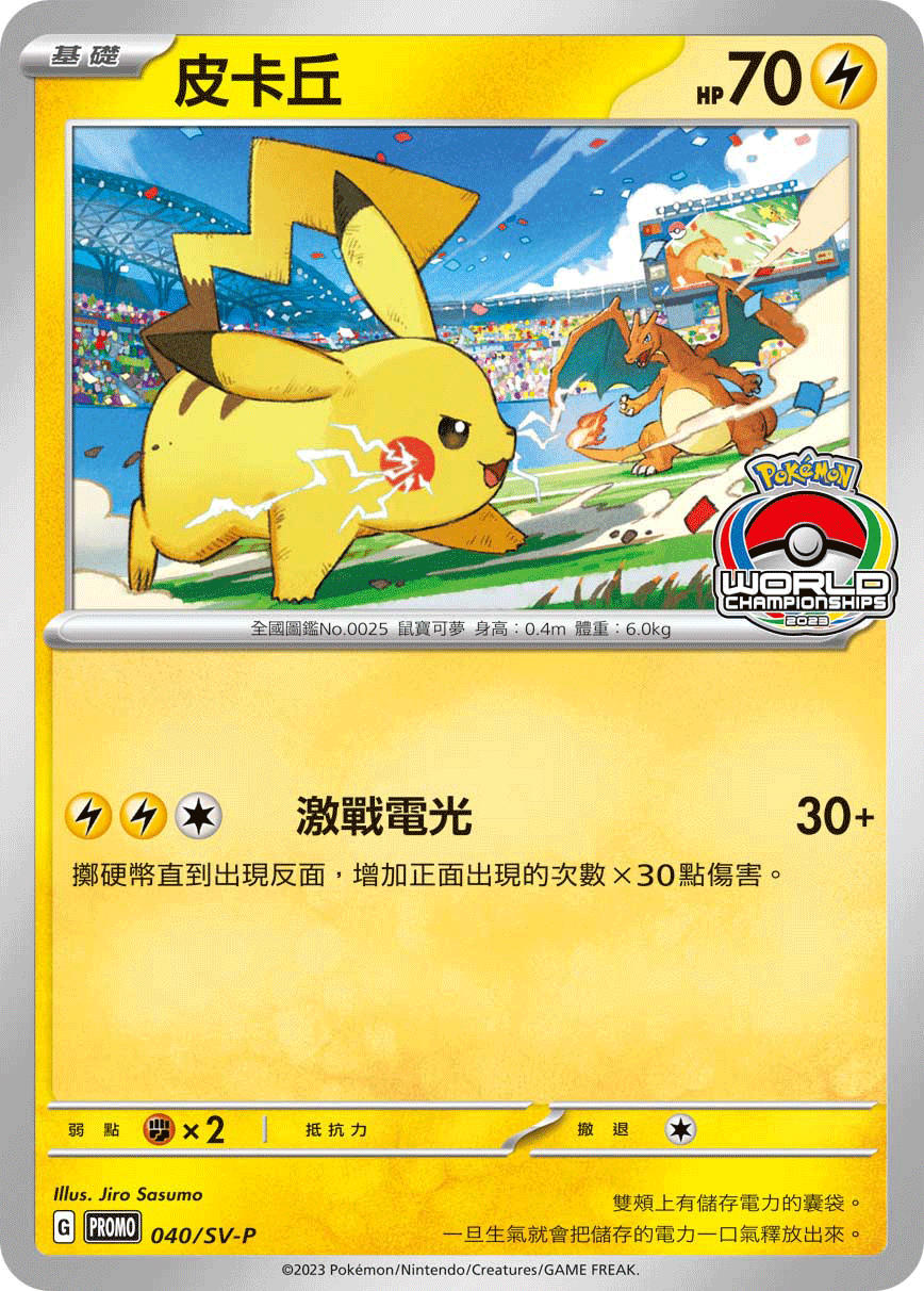 Pikachu #040