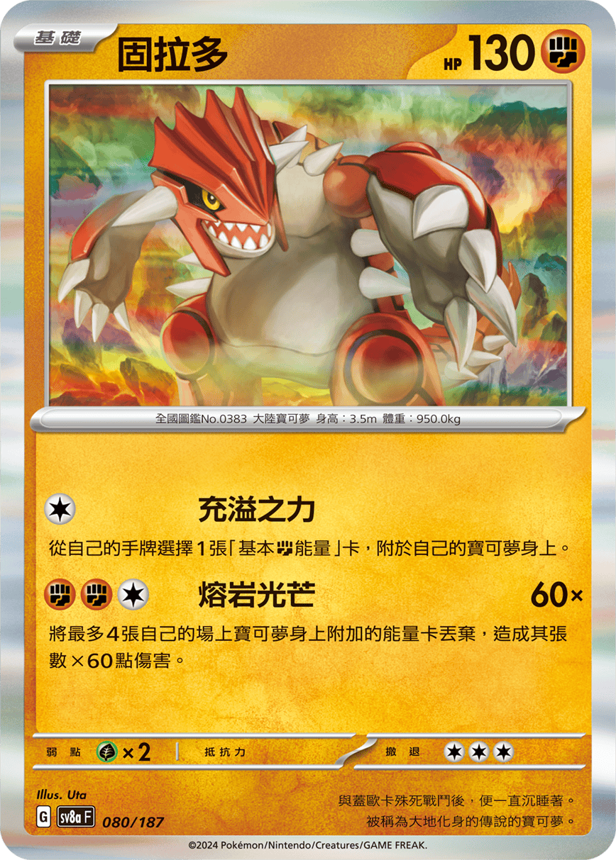 Groudon #138