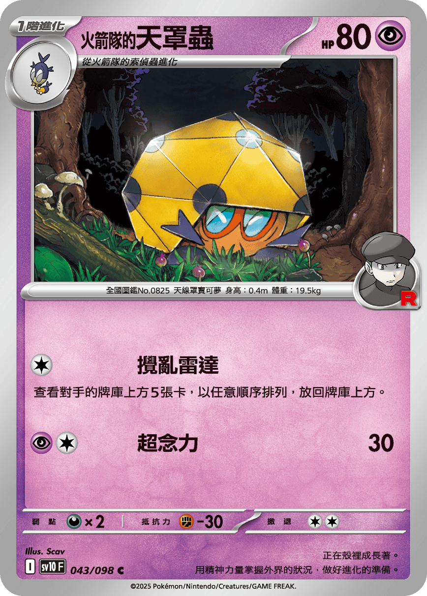Team Rocket's Dottler #043