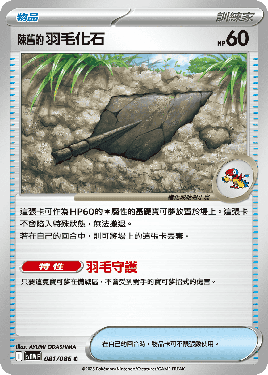 Antique Plume Fossil #155