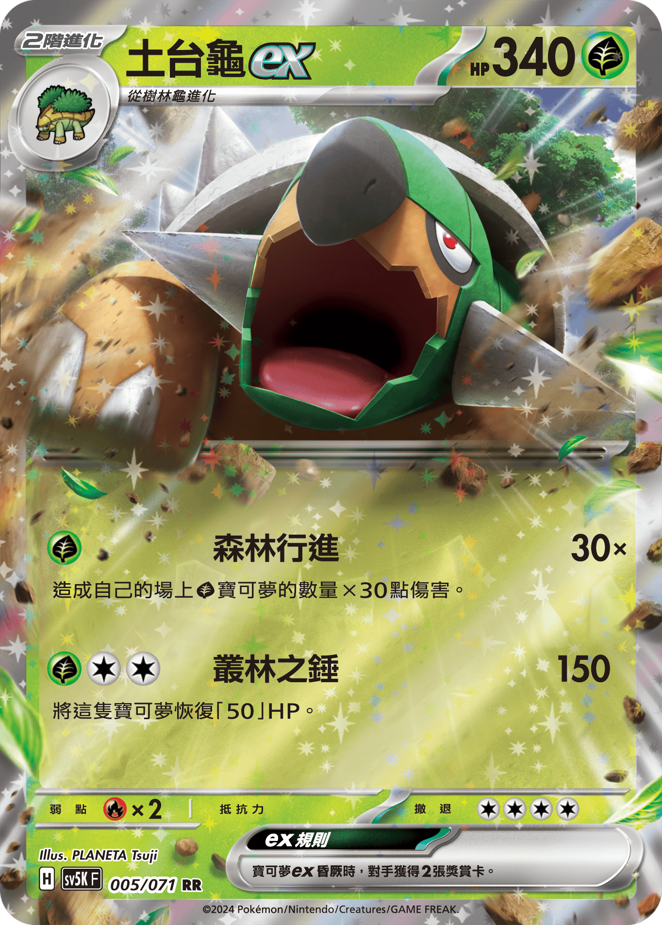 Torterra ex #005