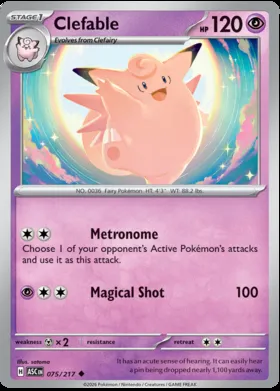 Clefable #75