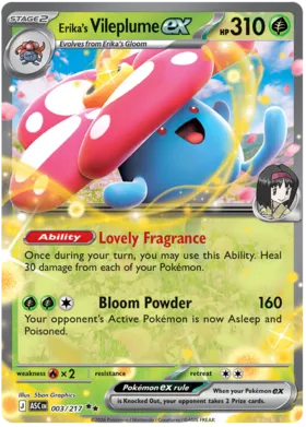 Vileplume-ex di Erika #3