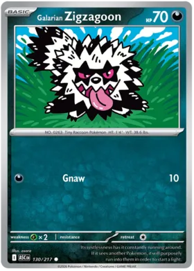 Zigzagoon di Galar #130