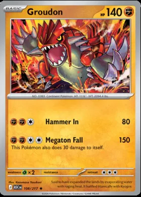 Groudon #108