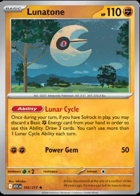 Lunatone #105