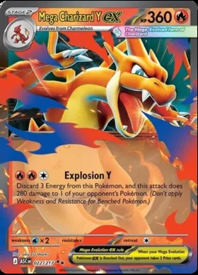 Mega Charizard Y-ex #22