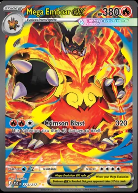 Mega Emboar-ex #273