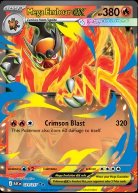 Mega Emboar-ex #31