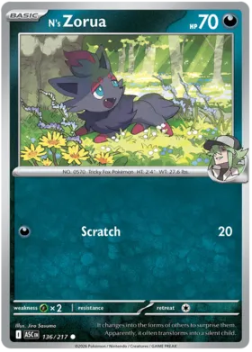 Zorua di N #136
