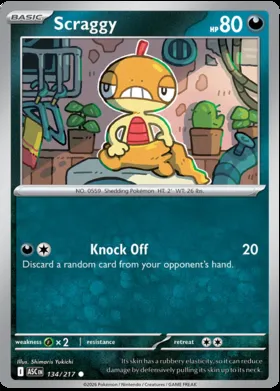 Scraggy #134