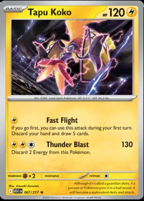 Tapu Koko #67
