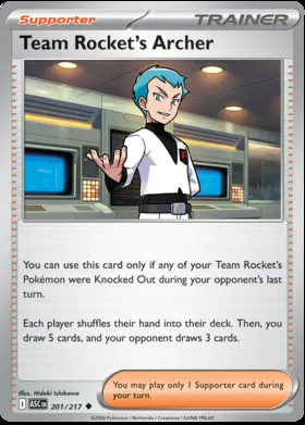 Archer del Team Rocket #201
