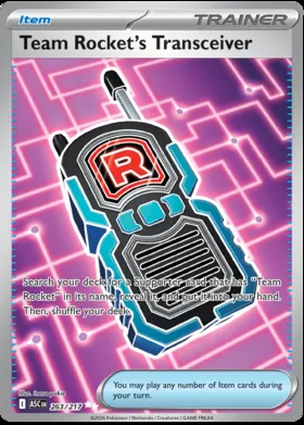 Ricetrasmettitore del Team Rocket #263