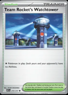 Torre di Guardia del Team Rocket #210