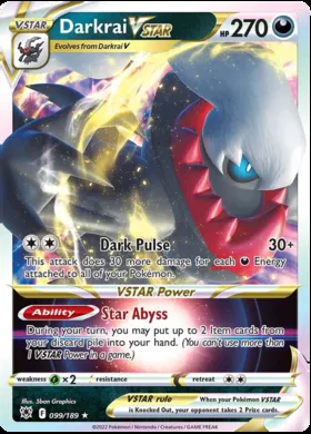 Darkrai V ASTRO #99