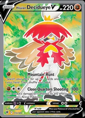 Decidueye di Hisui V #173
