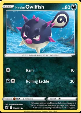 Qwilfish di Hisui #88