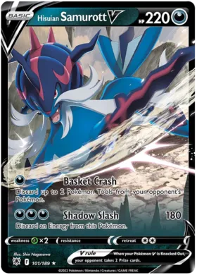 Samurott di Hisui V #101