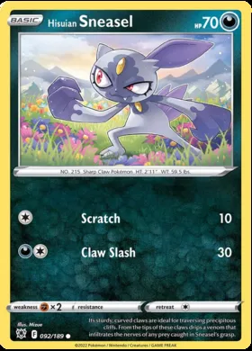 Sneasel di Hisui #92