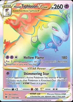 Typhlosion di Hisui V ASTRO #193