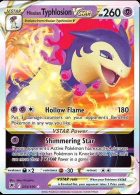 Typhlosion di Hisui V ASTRO #54